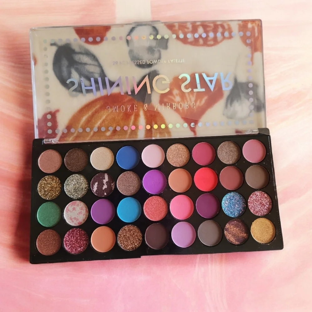 Smoke & Mirrors Shining Star 36 Pressef Powder Eye Shadows NWOT